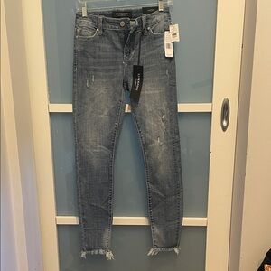 Liverpool Women's Distressed Blue Skinny Jeans, 0 / 25, NWT